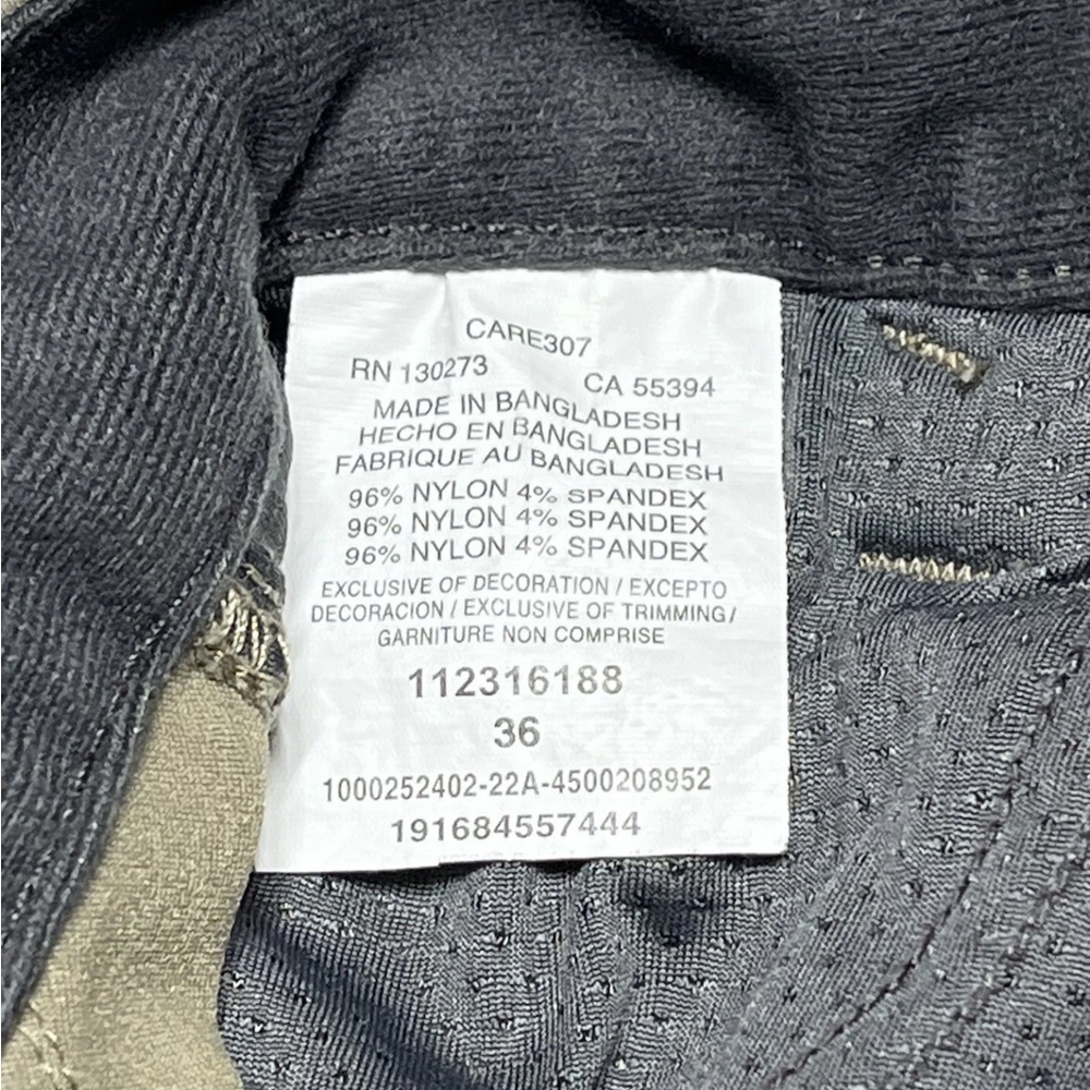 Wrangler ATG Cargo All Terrain Gear Reinforced Utility Shorts Men’s Size 36 Tan - Picture 5 of 5